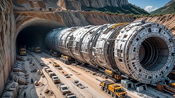 China’s Massive Tunnel Boring Machines Are Digging Into the Unknown! USA was Shocked