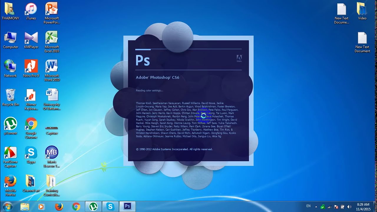 How To Install Adobe Photoshop Cs6 Youtube