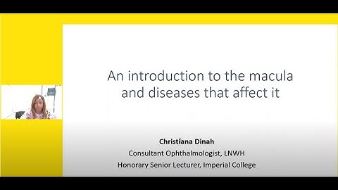 An introduction to macular disease and geographic atrophy with Dr Christiana Dinah