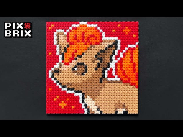 Bulbasaur Pokémon Pixel Art - Pix Brix Instructions 