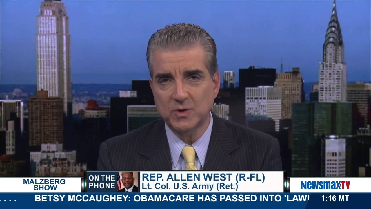 Malzberg | Rep. Allen West former Florida congressman, retired Army ...