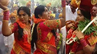 Jogini Shyamala Devi @ 2018 Telangana Secreteriat Bonalu Celebration's | Folk Hyderabad