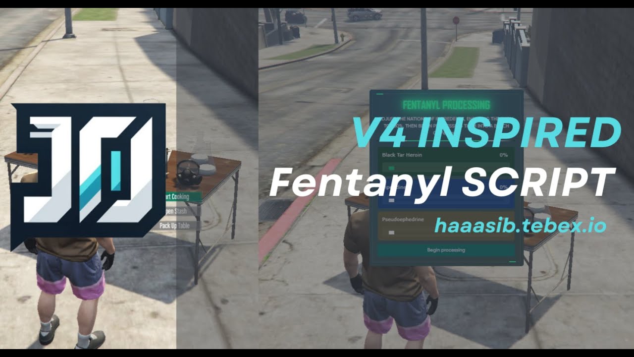 [Free] V4 Inspired Fentanyl Script For QBCore - YouTube