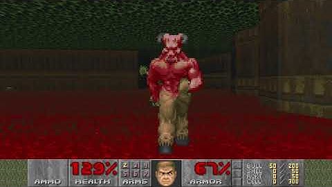 Ultimate Doom Episode 1 Map 8 "Phobos Anomaly" Pacifist