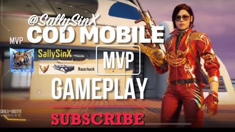 GAMEPLAY RANKED MVP | COD MOBILE 2024 | Sentry Gun, Stealth Chopper, K9 Unit 30-1-1