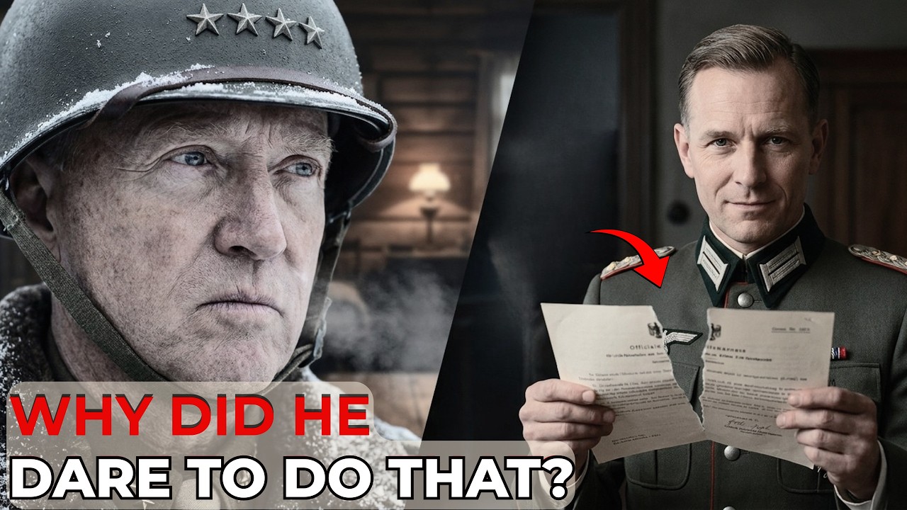 A German POW tore up Eisenhower's order in front of Patton—a grave mistake...