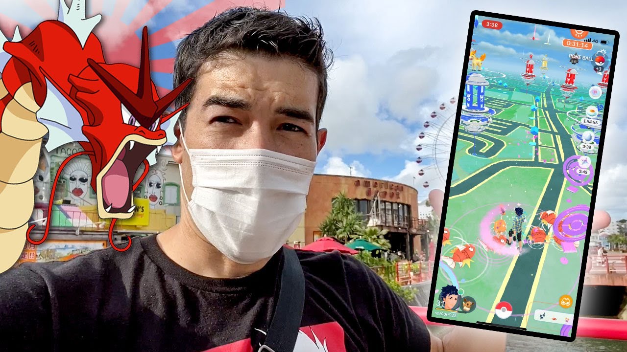 Pokemon Go In Japan Okinawa Magikarp Community Day Youtube
