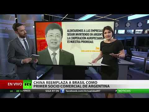 China reemplaza a Brasil como el primer socio comercial de Argentina