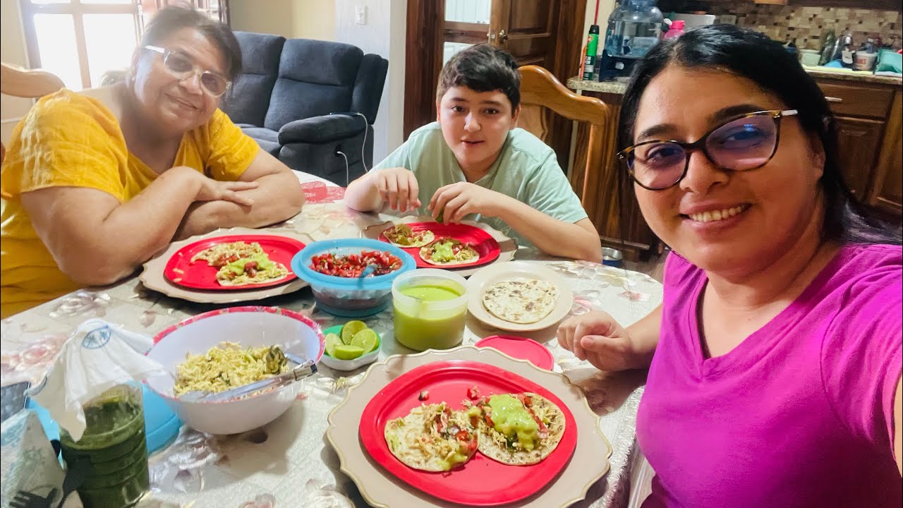 Unos taquitos echos a mi manera 