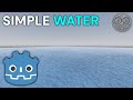 Simple Water in Godot - Godot 4 Tutorial