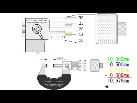 Video: Cómo Medir Con Un Micrómetro