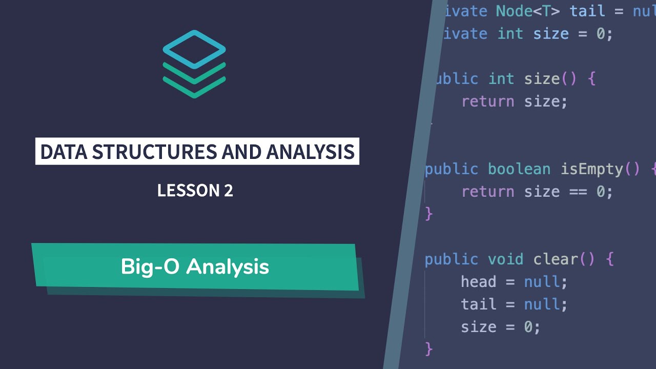 Data Structures Lesson 2: Intro to Big-O Analysis | Data Structures and ...