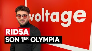 Ridsa raconte l’annonce de son premier Olympia : « Au début, ça m’a fait peur ! »