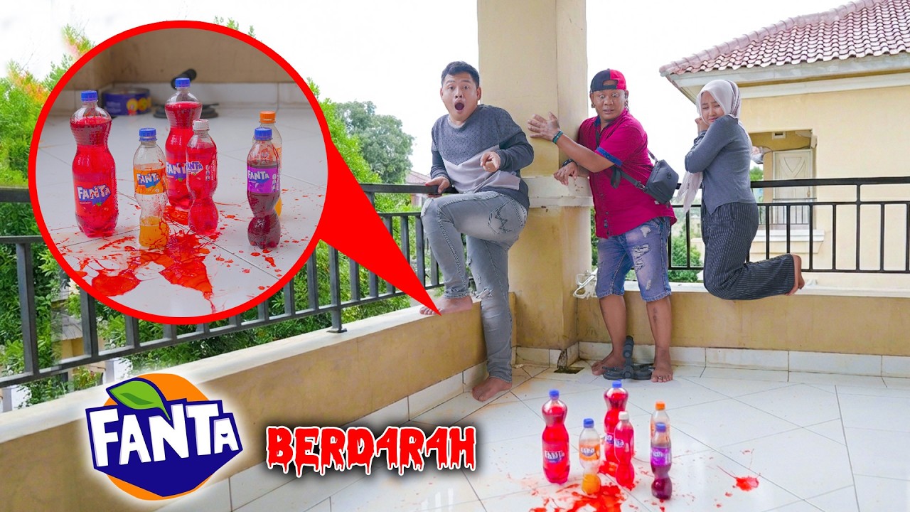 FANTA WARNA WARNI BERLUMURAN D4R4H DI BALKON LANTAI 2