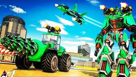 Mechanical Excavator Robot Game | Android iOS Gameplay | Supercar Robot Game