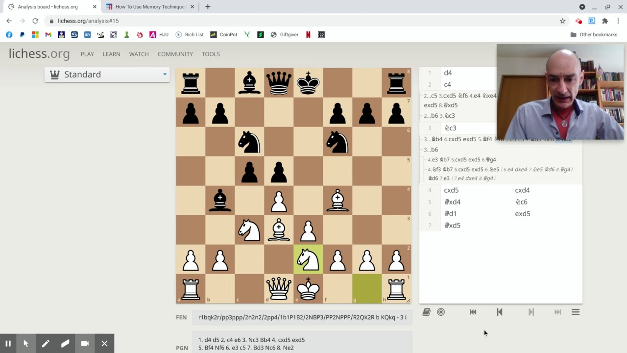 Gameknot Blitz Chess: Albin Countergambit Training: 1/2 The Game 