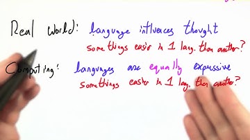 Comparing Languages - Programming Languages