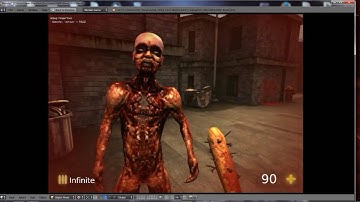 Blender Game FPS WIP BIG Update 8 (Map and new mecanics)