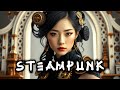 Japanese Steampunk | AI Generated Video | AI Girls | Music | 4k | Scifi