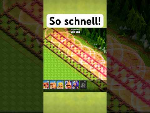 So schnell! #clashofclans #coc