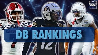 FINAL 2025 NFL Draft Cornerback & Safety Prospect Rankings: Top 10, Pro Comps, Draft Range & more