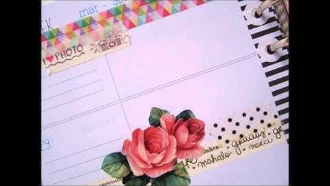 HEIDI SWAPP Memory Planner Decoration MARCH-APRIL 2106 ~ Week 28th Mar - 3rd Apr