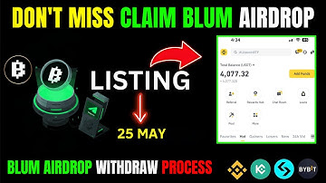 Blum Airdrop Update: TGE Completed and Listing News Explained!