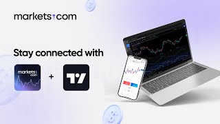 Stay connected no matter where the markets takes you with Markets.com x TradingView! 🎯