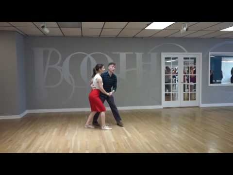 Learn To Lindy Hop In A Day (fwd/back, popout, promenade, circle, charleston, dip)