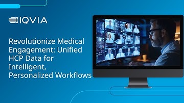 의료 참여 혁신: 지능적이고 개인화된 워크플로를 위한 통합 HCP 데이터
