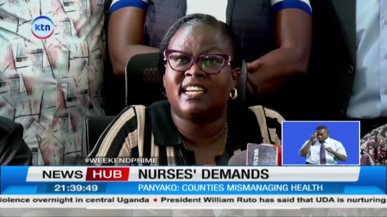 Nurses Demand Healthcare Management Return to National Government Amid Nairobi Strikes