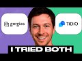 Gorgias vs Tidio – Full Comparison &amp; Review