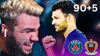 Goncalo Last Minute Goal Reaction