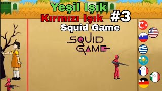Ülkeler Squid Gamede Yeşil Işık Kırmızı Işık