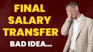 Is It A Good Idea To Transfer Final Salary Pension? 🧐 by Cameron James Pension Transfer 1,423 views 3 months ago 7 minutes, 9 seconds