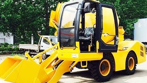 Working Video of Aimix Self Loading Concrete Mixer