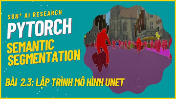 Semantic Segmentation with PyTorch - Bài 2.3: Lập trình mô hình UNet
