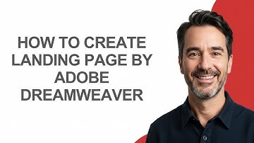 How to Create Landing Page By Adobe Dreamweaver - KevinHowTo