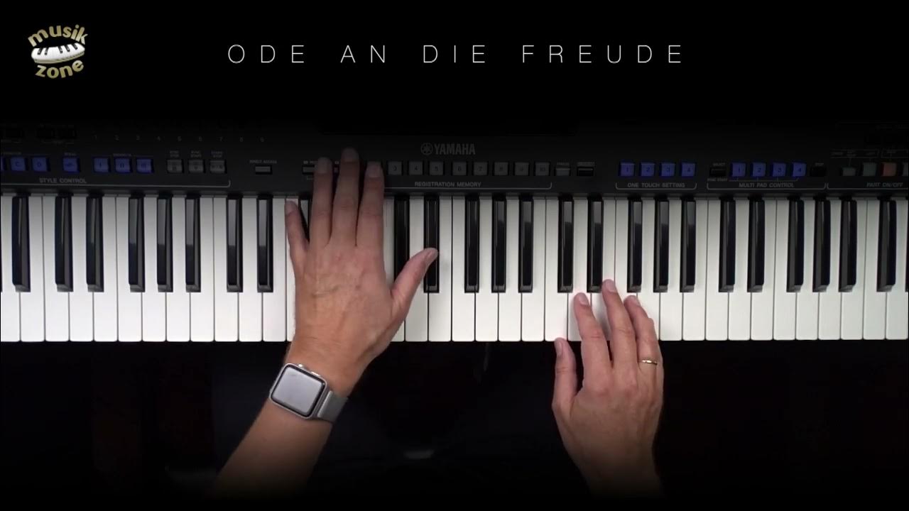 Ode an die Freude (L.v.Beethoven) simple Version Keyboard Genos how to