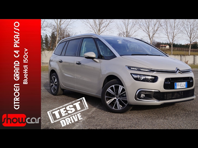 Citroen Grand C4 Picasso 2017 Test Drive 