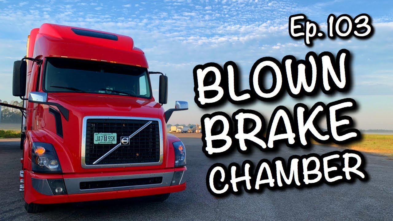 Ep. 103 Blown Brake Chamber Caging A Blown Air Brake YouTube