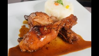 Pollo en Salsa de Coca Cola,super facil y riquisimo!