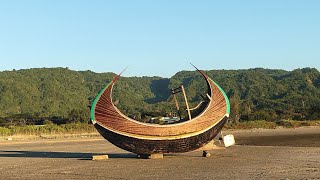 Colorful Sampans At Jahajpura Sea Beach In Teknaf, Coxs Bazar
