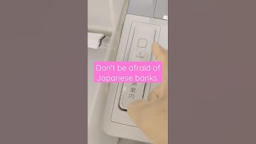 what you will see at ATMs in Japan. #shorts #$$#money #yeni