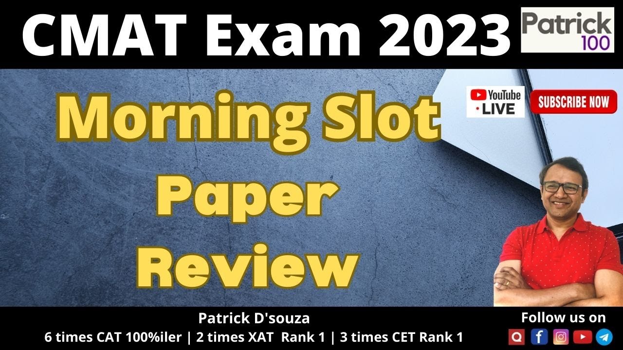 MBA CET Day 1 23rd Aug Afternoon Slot First Review YouTube mba-cet-day-1-23rd-aug-afternoon-slot-first-review-youtube