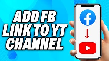 How to Add Facebook Link to YouTube Channel (2025) - Easy Fix