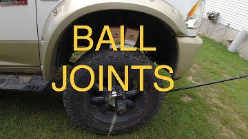 Ram 2500 Diesel 4x4 Ball Joint Removal and Install