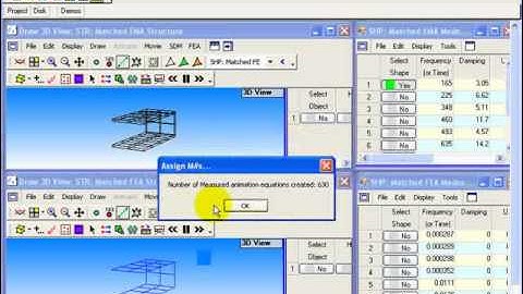 FEA Model Updating using ME