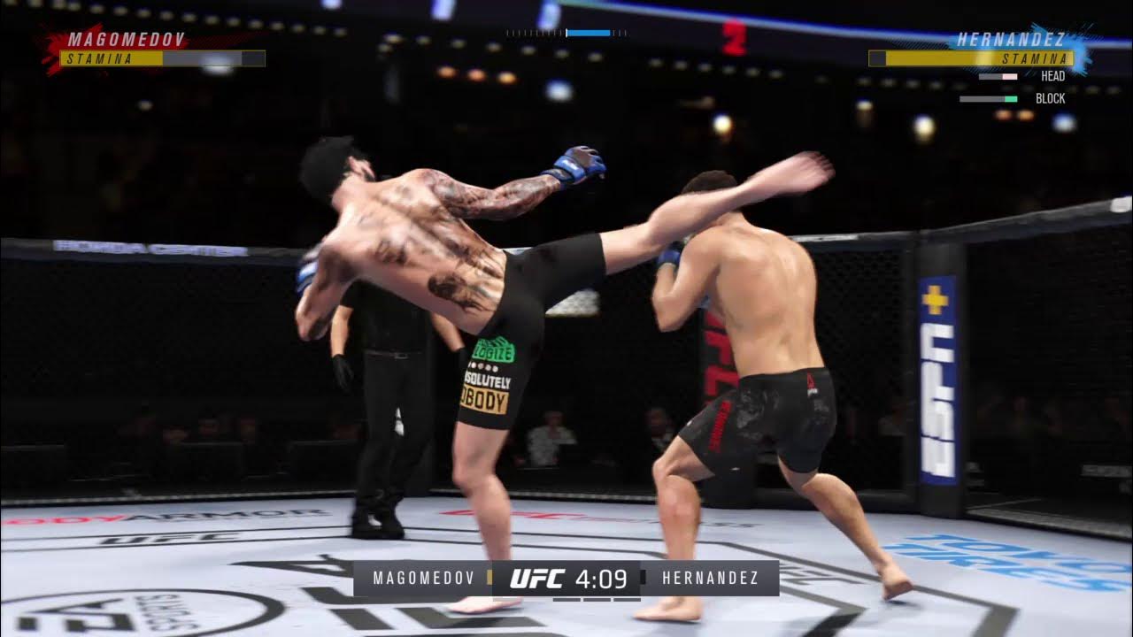 EA SPORTS™ UFC® 4 Jumping switch kick YouTube