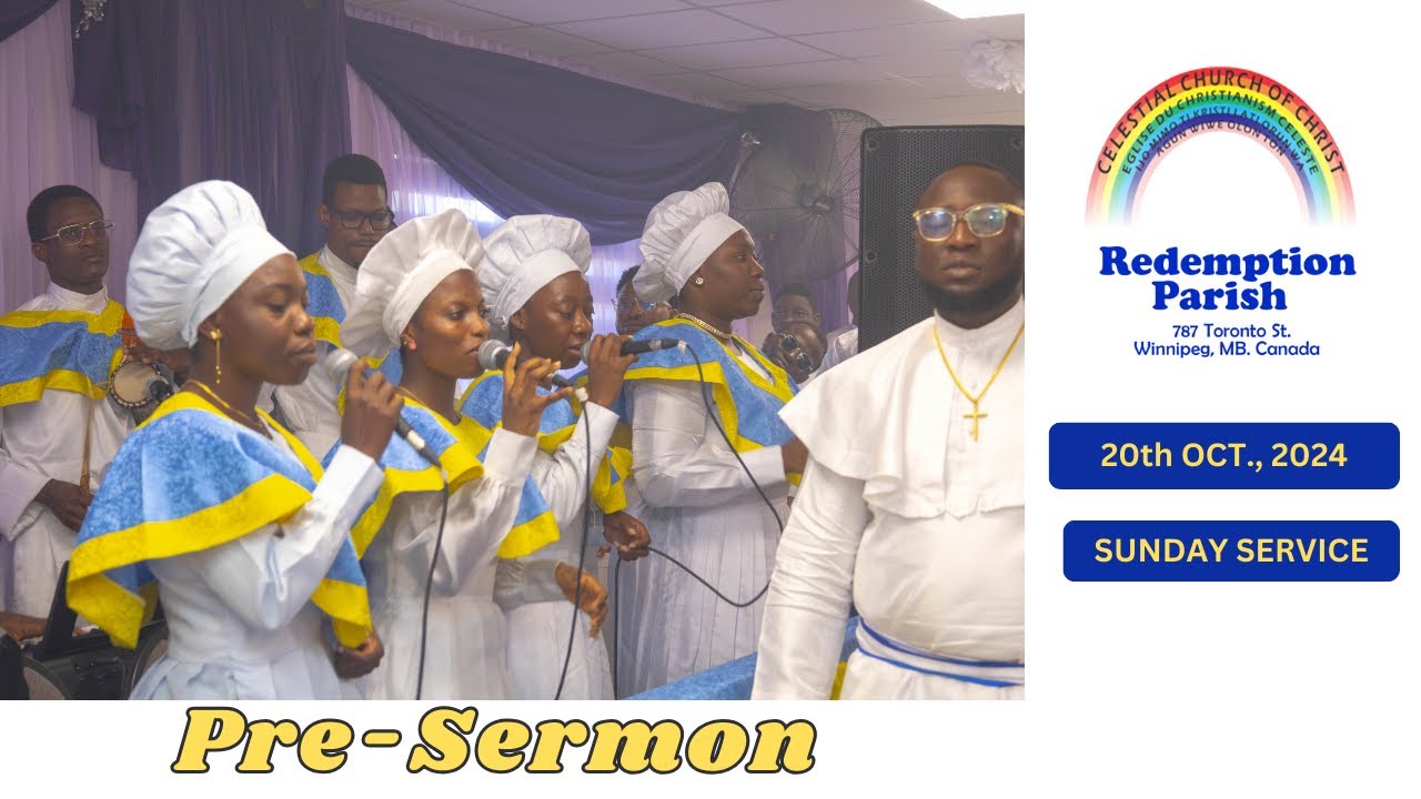 Musical ministration by the Celestial Church of Christ, Redemption ...